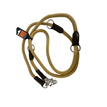 Lesa cordelina, bej, usoara, rezistenta, lungime 2.5 m, grosime 1.6 cm