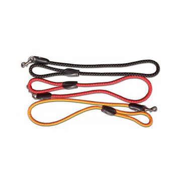 Lesa cordelina, rosie, reflectorizanta, lungime 1.1 m, grosime 1.2 cm