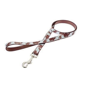 Lesa Fuss-Dog, albastra, usor de curatat, cu catarama rezistenta, lungime 1 m