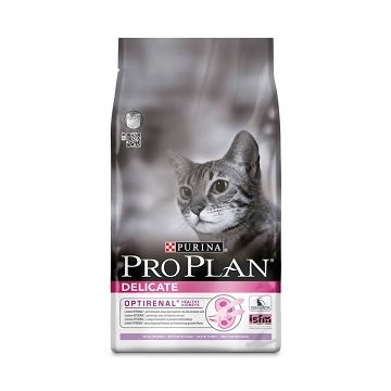 Purina Pro Plan Delicate, curcan, hrana uscata pentru pisici, 10 kg