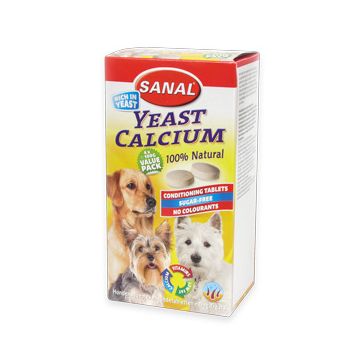 Sanal Dog Yeast Calcium 400 g