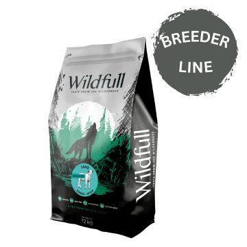 Wildfull Breeder Junior Mediu-Maxi - Hrana uscata ultra-premium - Miel - 20kg