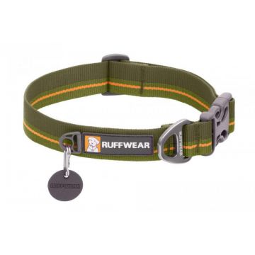 Zgarda caini Ruffwear Forest Horizon, catarama usor de utilizat, 28-36 cm x 2 cm