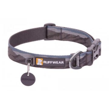 Zgarda caini Ruffwear Rocky Mountains, catarama usor de utilizat, 28-36 cm x 2 cm