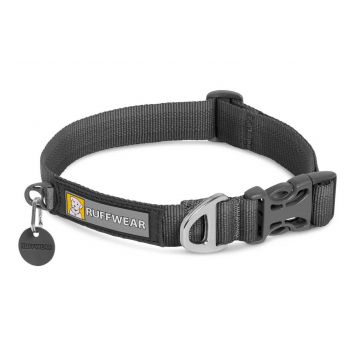 Zgarda caini Front Range Ruffwear, gri twilight, reglabila, 28-36 cm