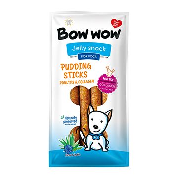 Bow Wow Recompense pentru caini salam de pui, colagen, yuccainulina 6buc pach
