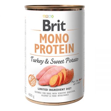 Brit Mono Protein Turkey & Sweet Potato 400 g