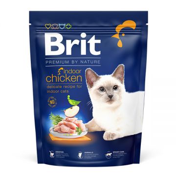Brit Premium by Nature Cat Indoor Chicken 300 g