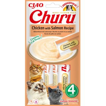 Churu Recompensa Cremoasa Reteta Pui cu Somon