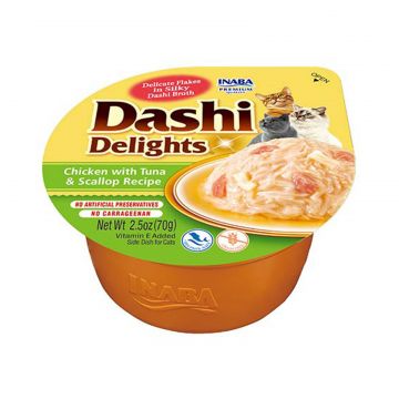 Ciao Dashi pentru pisici cu Pui, Ton si Scoici