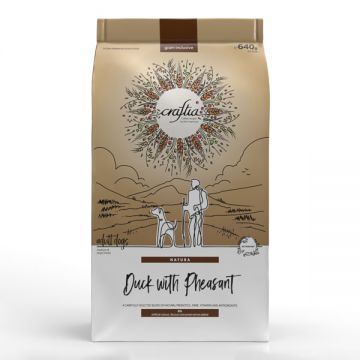 Craftia Natura Duck with Pheasant Adult Dog Medium & Large Breed 640 g