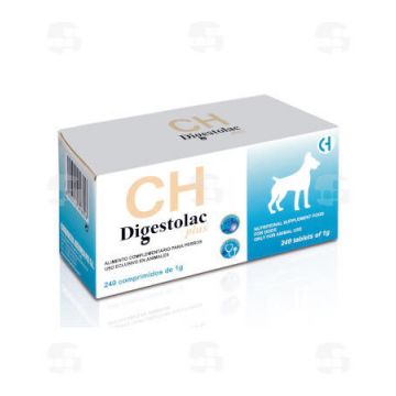 Digestolac Plus - Supliment digestiv pentru caini - 240cpr.
