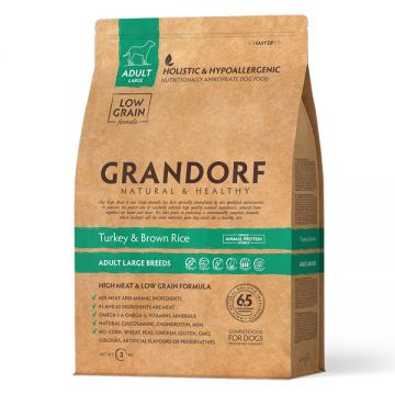 GD-Dog - Turkey & Brown Rice - Adult Large Breed - 3 kg