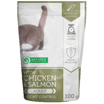 Nature s Protection Cat Weight Control ChickenSalmon 100 G