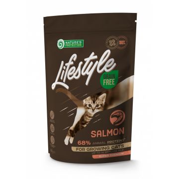 Nature s Protection Lifestyle Grain Free Somon Kitten 400 gr