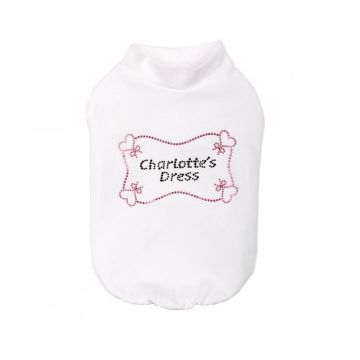 Tricou Charlotte - S - Alb