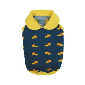 Tricou Leo - S - Albastru
