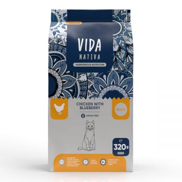 Vida Nativa Freedom Chicken with Blueberry Adult Cat 320 g