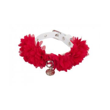 Zgarda Nina - 25cm - Rosu