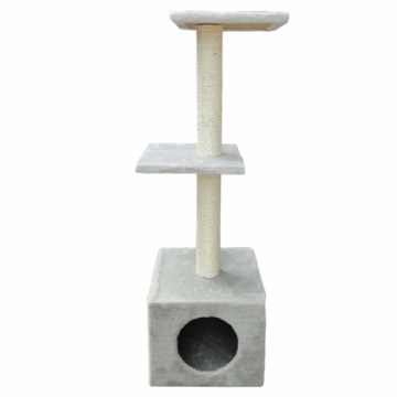 Ansamblu De Joaca cu Etaj Pentru Pisici Enjoy 30x30x95 cm