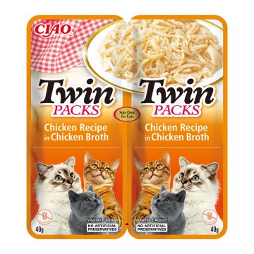 Ciao Cat Twin Reteta de Pui in Supa de Pui