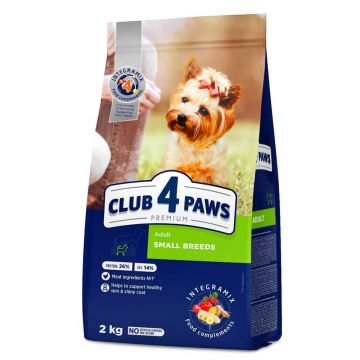 Club 4 Paws Adult Mini - Hrana uscata premium - Pui - 2kg
