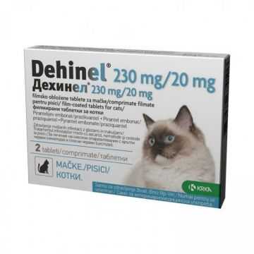 Dehinel Cat, 2 comprimate