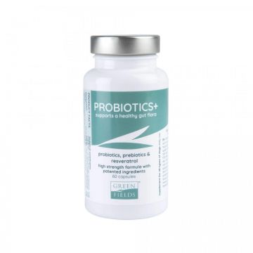 Greenfields Probiotics+ - Supliment digestiv - 60cpr.