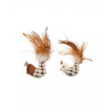 Jucarie pisica Ferribiella - Pasari cu pene