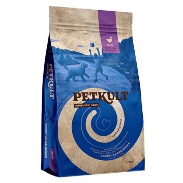 Petkult Probiotic Maxi Adult Cu Rata si Orez, 8 kg