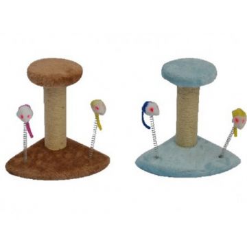 Sisal Pisica Cu Jucarie Maro 17/17/20 Cm