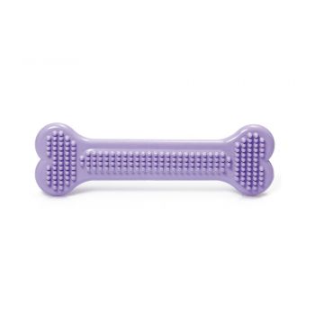 ​Os din plastic pentru caini Geo 19x6 cm