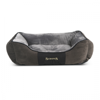 Culcus pentru caini Scruffs Chester Gri 60x50 cm