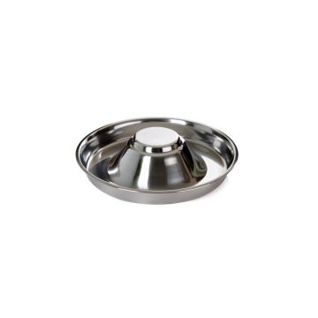 Castron inox pt caini juniori diametru 28 cm