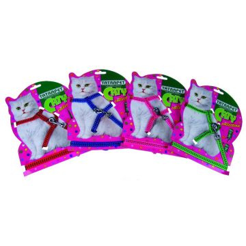 Ham textil cu lesa pt pisicute caty