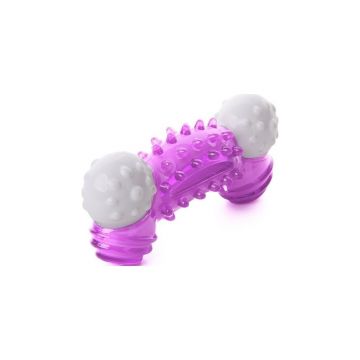 Jucarie os TPR hard dental pink 12,5 cm
