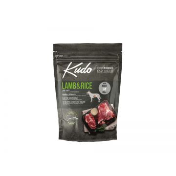 Kudo Adult Mini Sensitive - Hrana uscata, presata la rece - Miel si Orez - 3kg