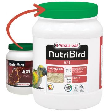 VERSELE-LAGA Nutribird A21 Hrană pt hrănirea manuală a puilor de păsări 800g