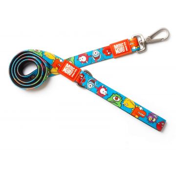 Lesa pentru caini Max & Molly, multicolora, rezistenta la rupere, lungime 120 cm, pentru caini cu greutate de pana la 25 kg