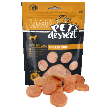 Pet s Desert Dog Chicken Ring 80G LSC-04