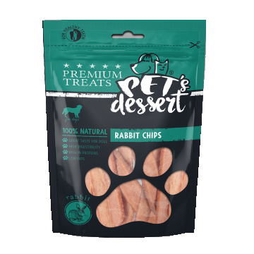 Pet s Desert Dog Rabbit Chips 80 Gr LSR-02