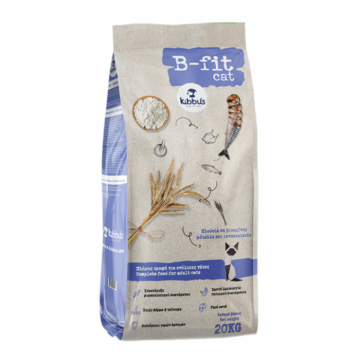 Hrana uscata pentru pisici Kibbus B-Fit, Somon, 20kg