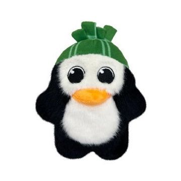 KONG Jucărie pentru câini, Pinguin ediţie de Crăciun, din pluş, 20,96cm