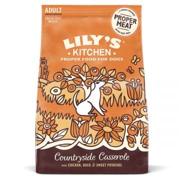 Lily's Kitchen Dog Chicken and Duck Countryside Casserole Adult Dry Food 12 kg