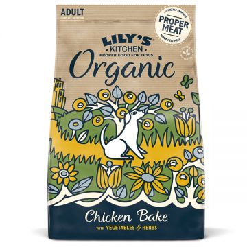 Lily's Kitchen Dog Organic Chicken Bake Adult Dry Food 7 kg