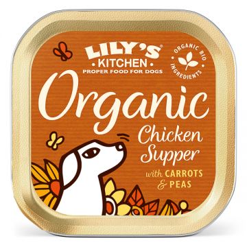 Lily's Kitchen for Dogs Organic Chicken Supper with a Vegetable Medley 150 g