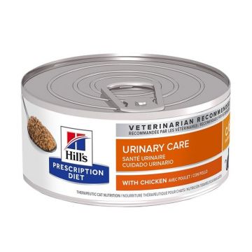 Hills PD Feline c d cu Pui -  Recurenta Struvitilor 156 g