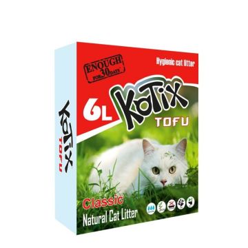Asternut igienic Kotix, TOFU 6L Clasic