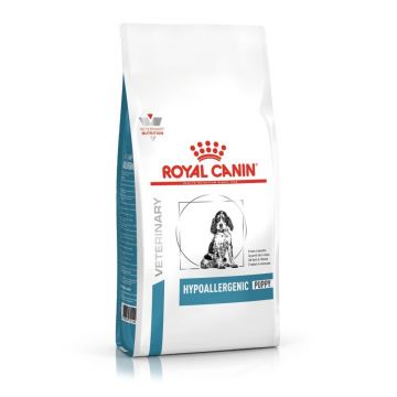 ROYAL CANIN Hypoallergenic Puppy, XS-XL, dieta veterinara, hrana uscata caini junior, afectiuni dermatologice, 1.5 kg