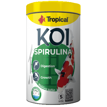 Hrana pentru pesti KOI, TROPICAL Fish, SPIRULINA, pellet S-320G Hrana pentru pesti KOI, TROPICAL Fish, SPIRULINA, pellet S-320G